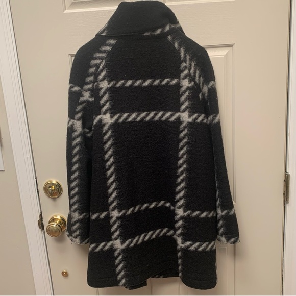 Hilary Radley Plaid Wool Blend Coat - Picture 8 of 8